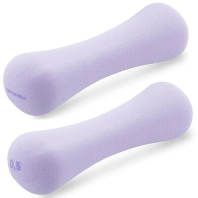 Neopreen halters set 2x 0,5kg bone