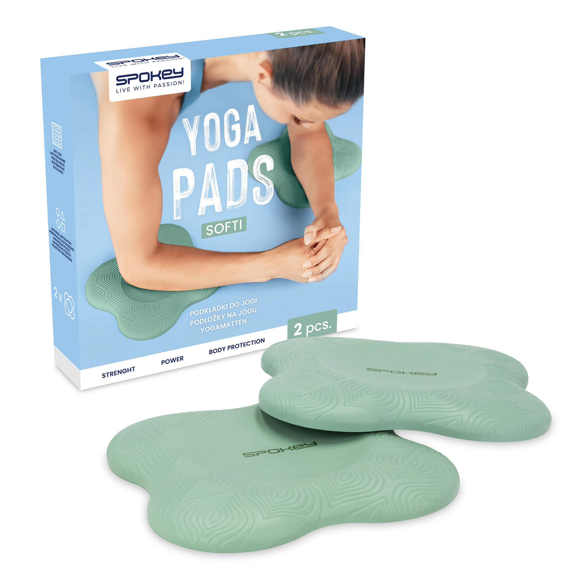 Tappetini per yoga Spokey Softi 2/7