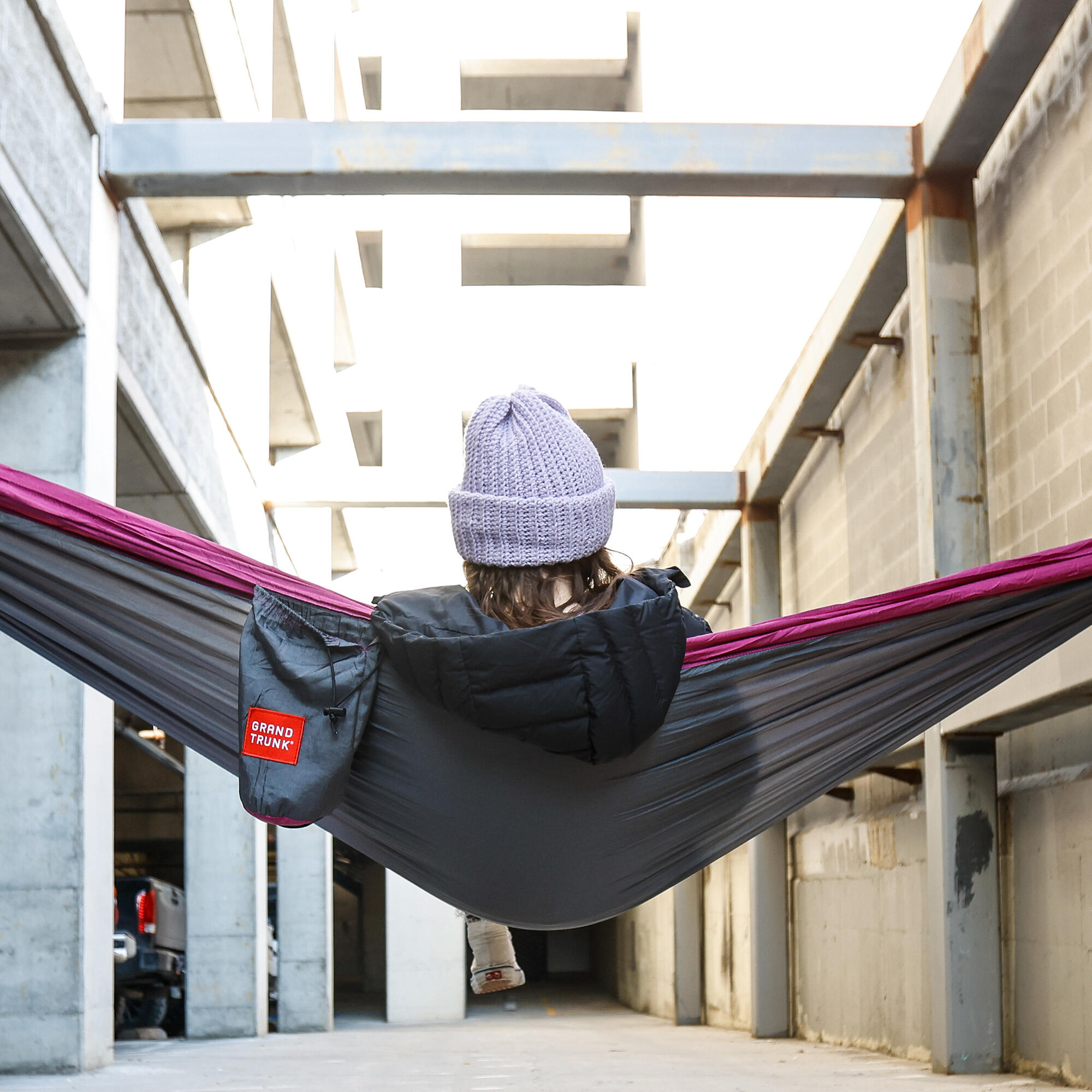 Grand Trunk Double Deluxe Parachute Nylon Hammock w/Straps 4/7