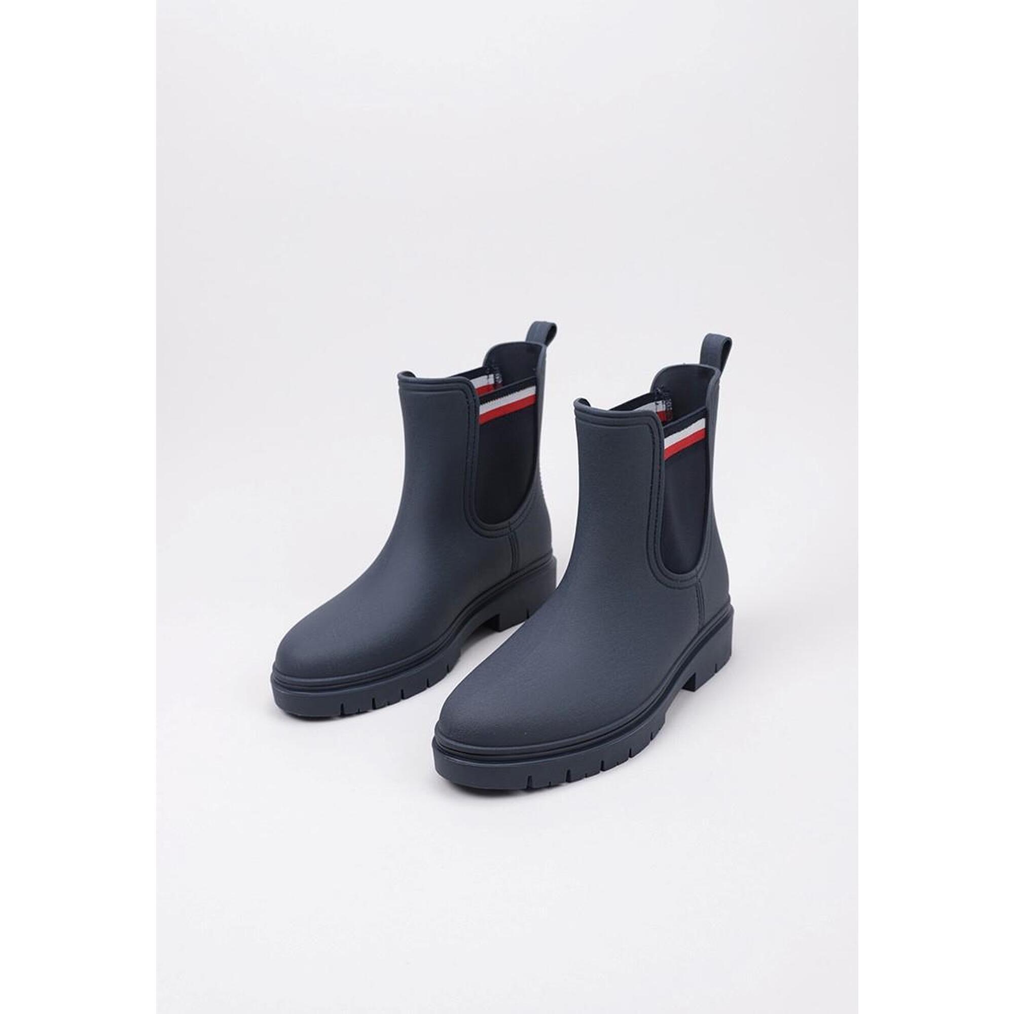 Botas de agua Vela Mujer TOMMY HILFIGER RAIN BOOT ANKLE ELASTIC Azul