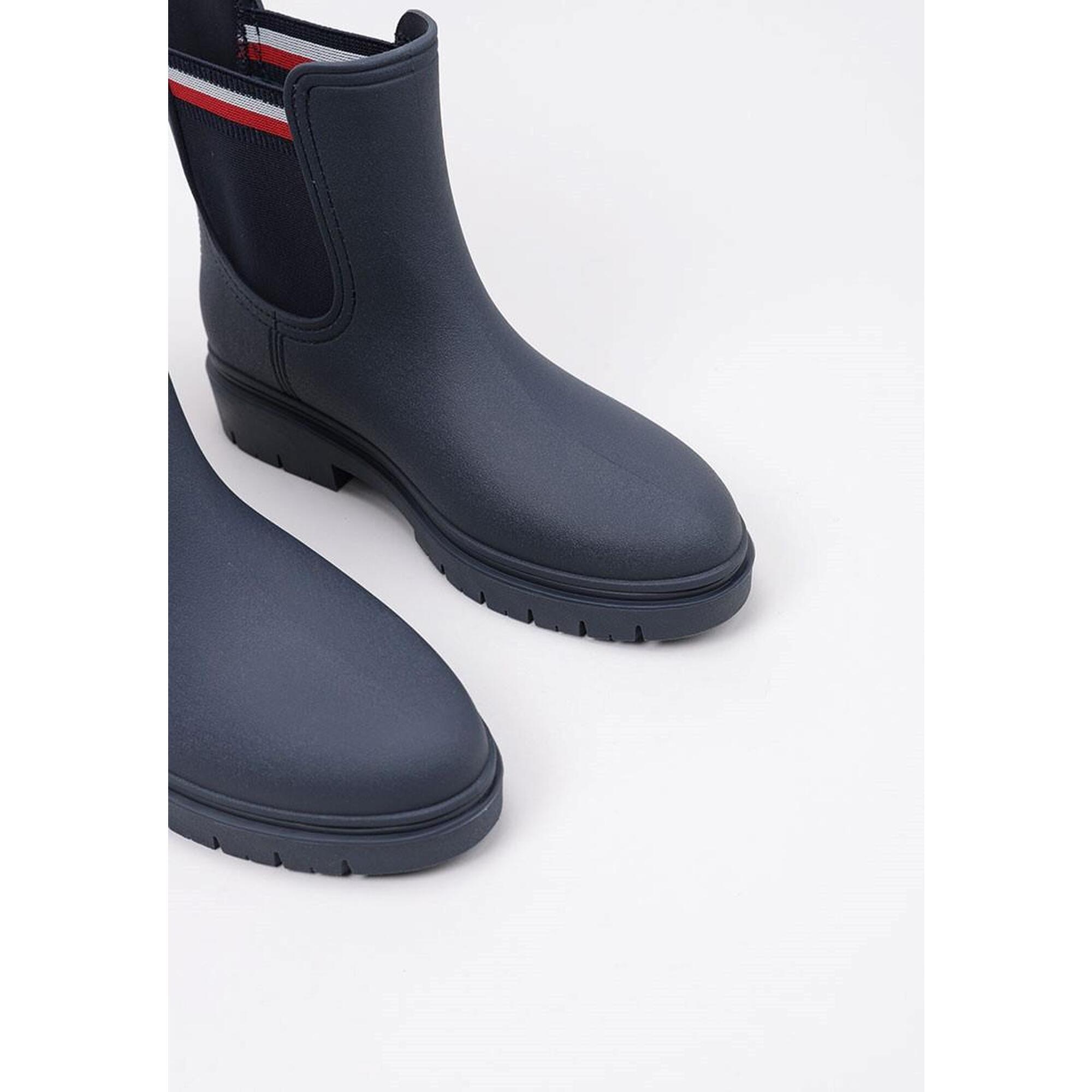 Botas de agua Vela Mujer TOMMY HILFIGER RAIN BOOT ANKLE ELASTIC Azul