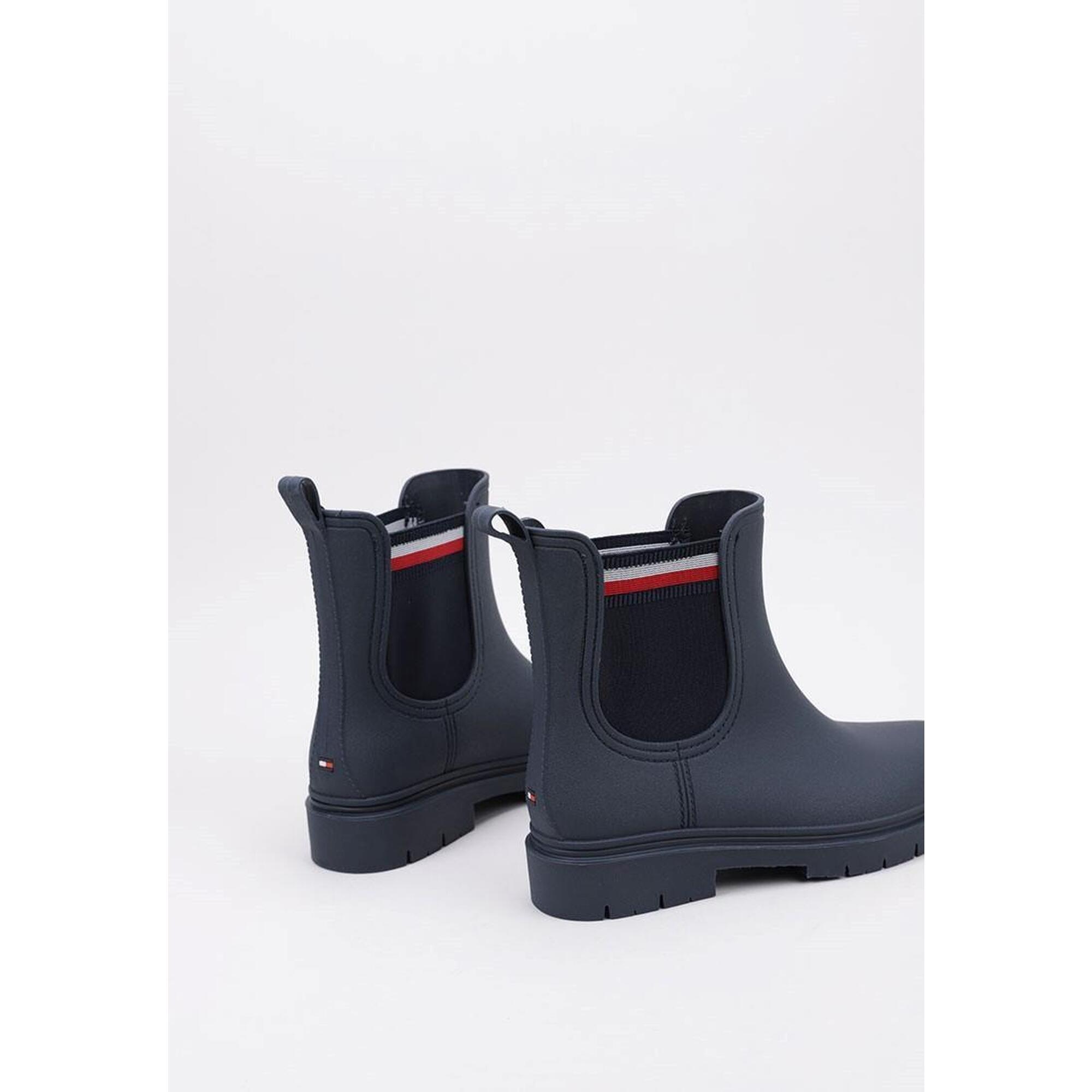 Botas de agua Vela Mujer TOMMY HILFIGER RAIN BOOT ANKLE ELASTIC Azul