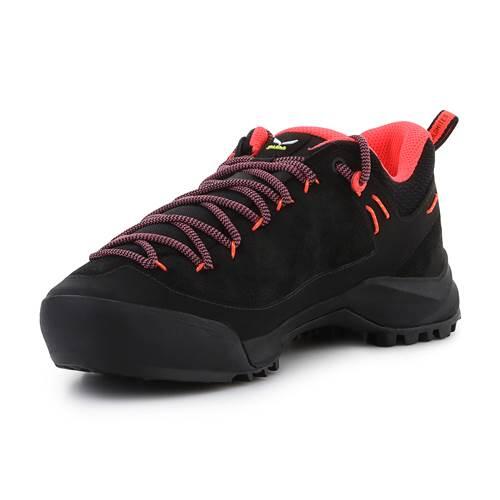 Trekking-Schuhe Frau Salewa Wildfire Schwarz 4/7