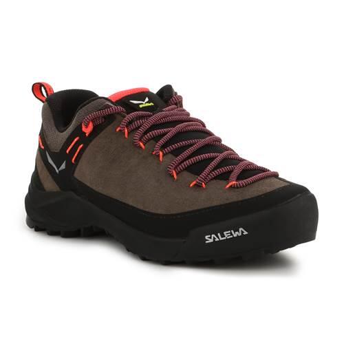 Cleated Schuhe Salewa Wildfire Ws Braun Damen