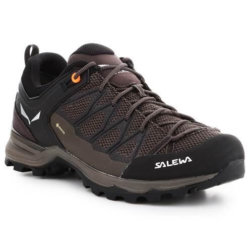 Chaussures sport Salewa Mtn Lite noir et marron 2/7