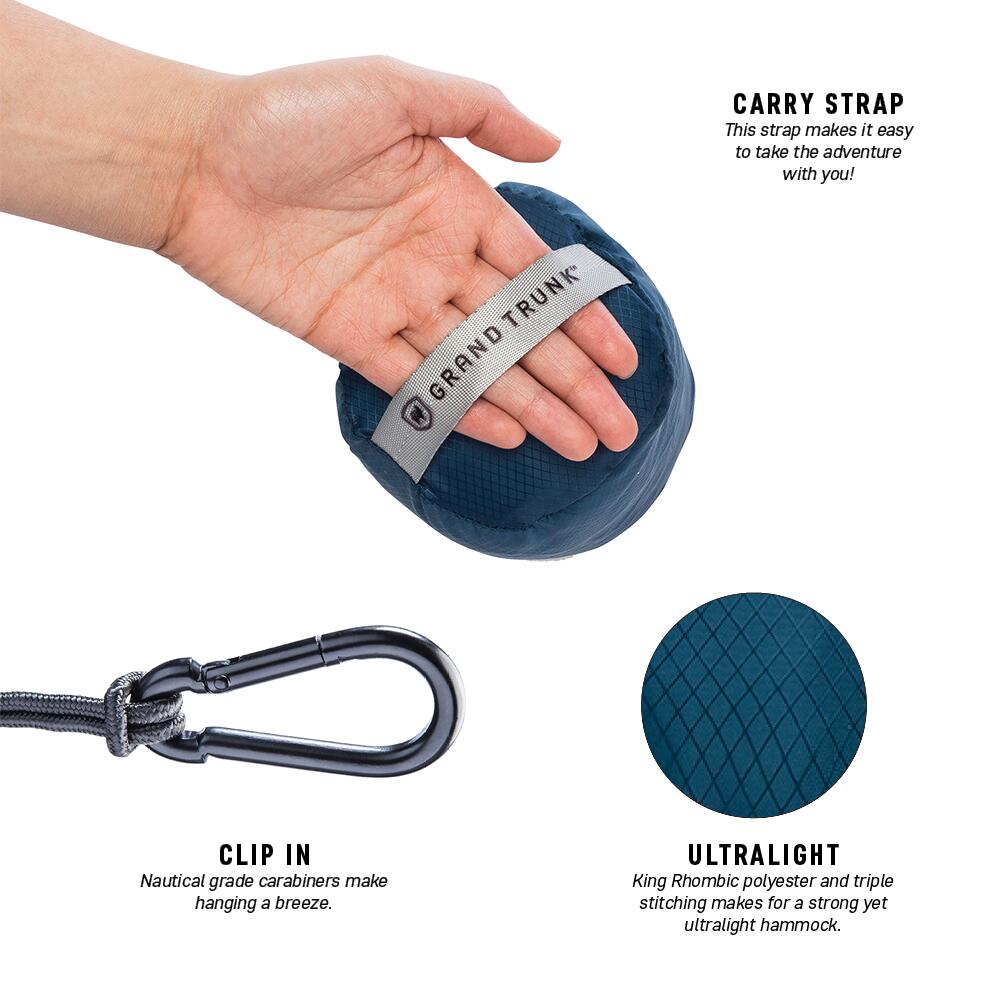 Hamak Grand Trunk Ultralight Starter blue 2/7