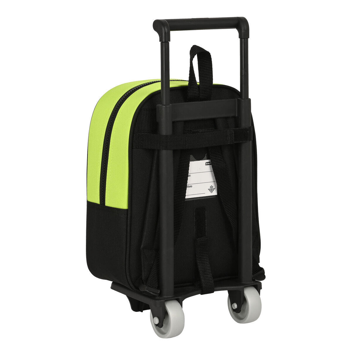 Mochila Escolar com Rodas Real Betis Balompié Preto 3/3