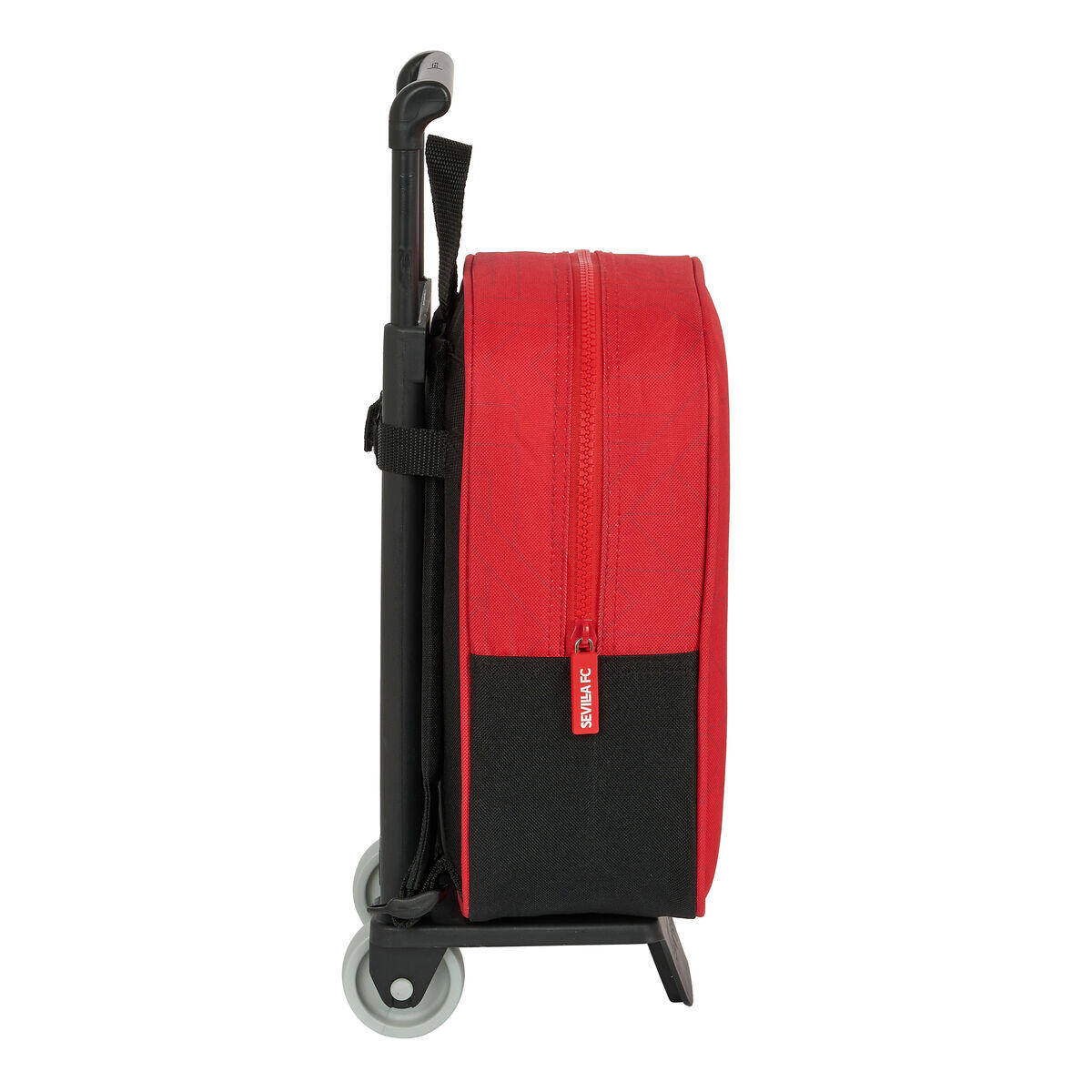 Mochila Escolar con Ruedas Sevilla Fútbol Club Negro 2/3