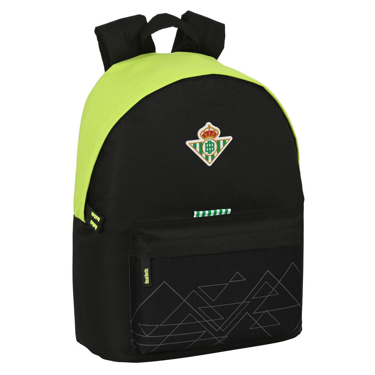 SENZA MARCA Mochila Escolar Real Betis Balompié   Negro