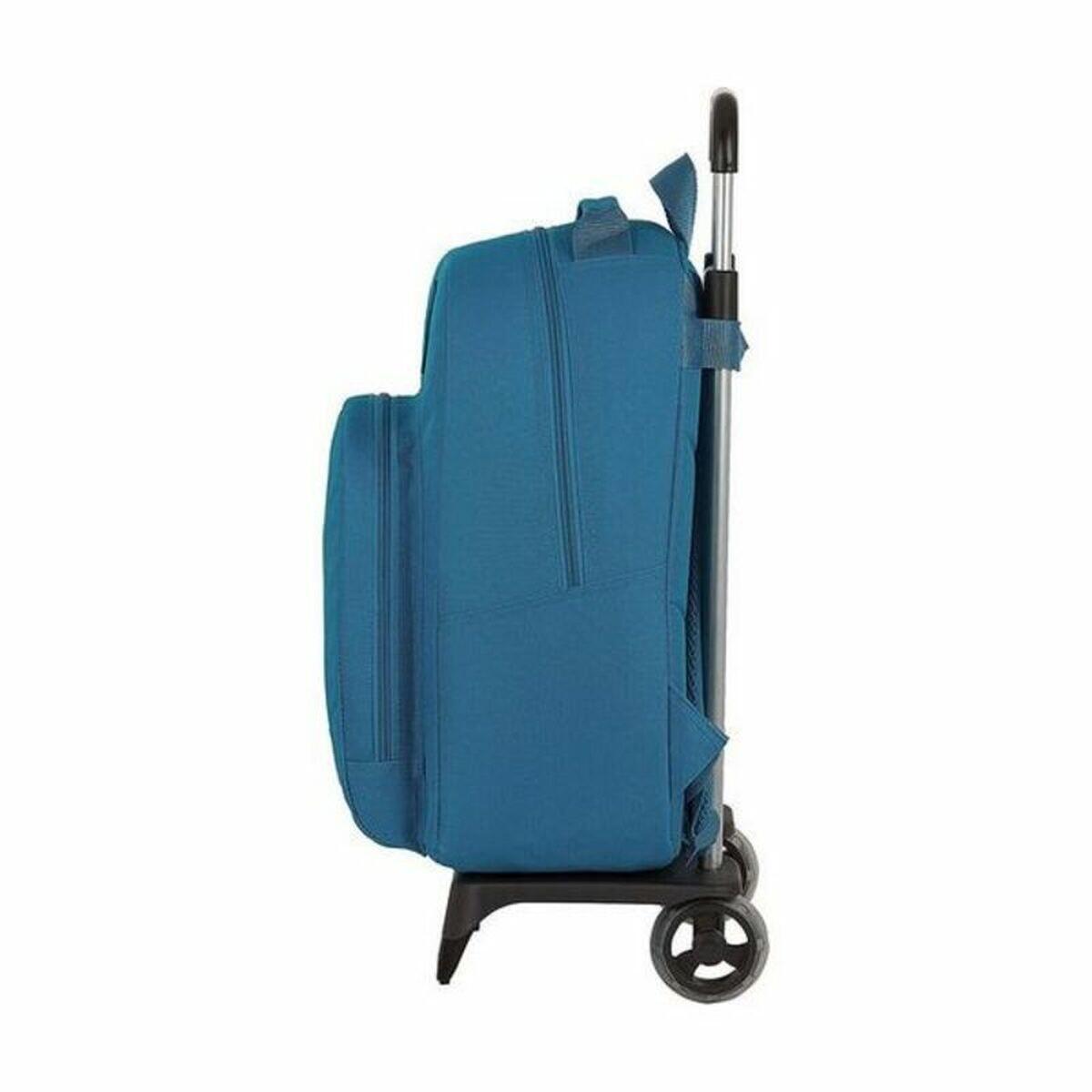 Schulrucksack mit Rädern BlackFit8 M313G Blau 3/4