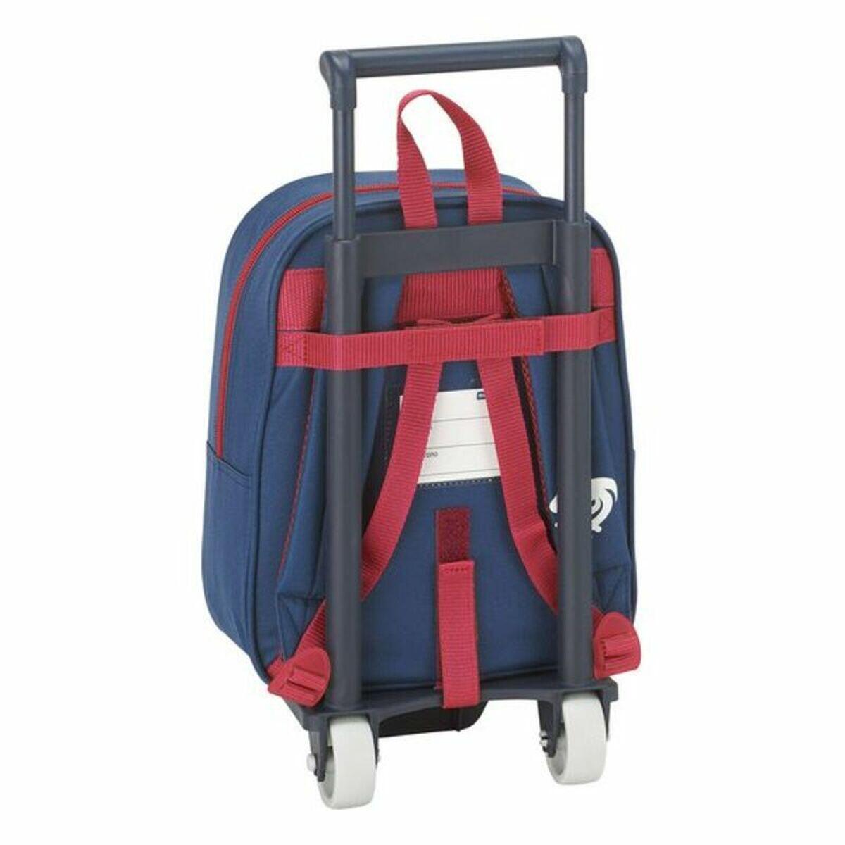 Mochila Escolar com Rodas Levante U.D. Azul 2/4