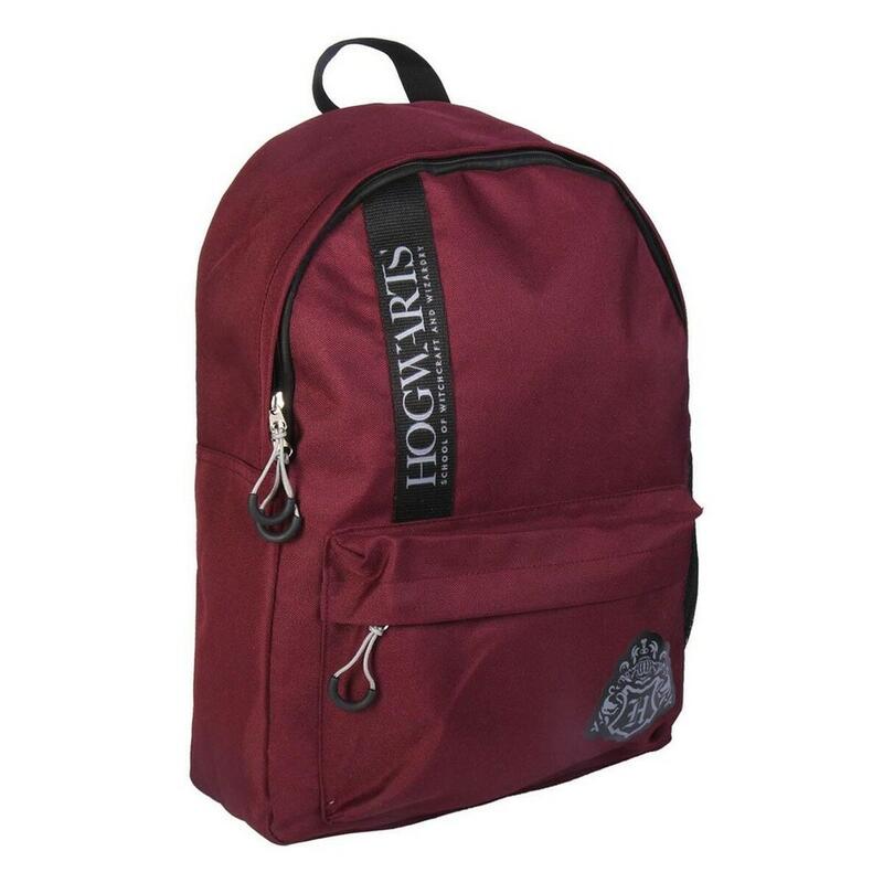 Mochila Escolar Hogwarts Rojo