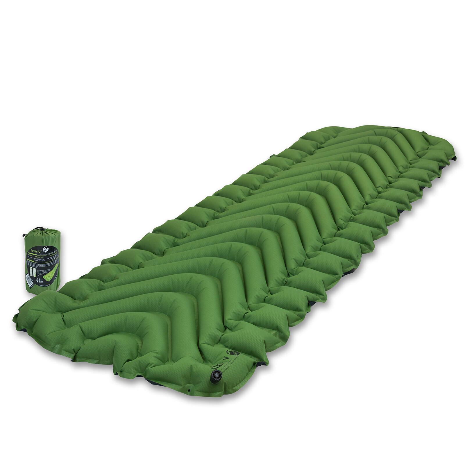 KLYMIT Static V Trekking Colchón Termo Camping Aire Ultra Ligero 514