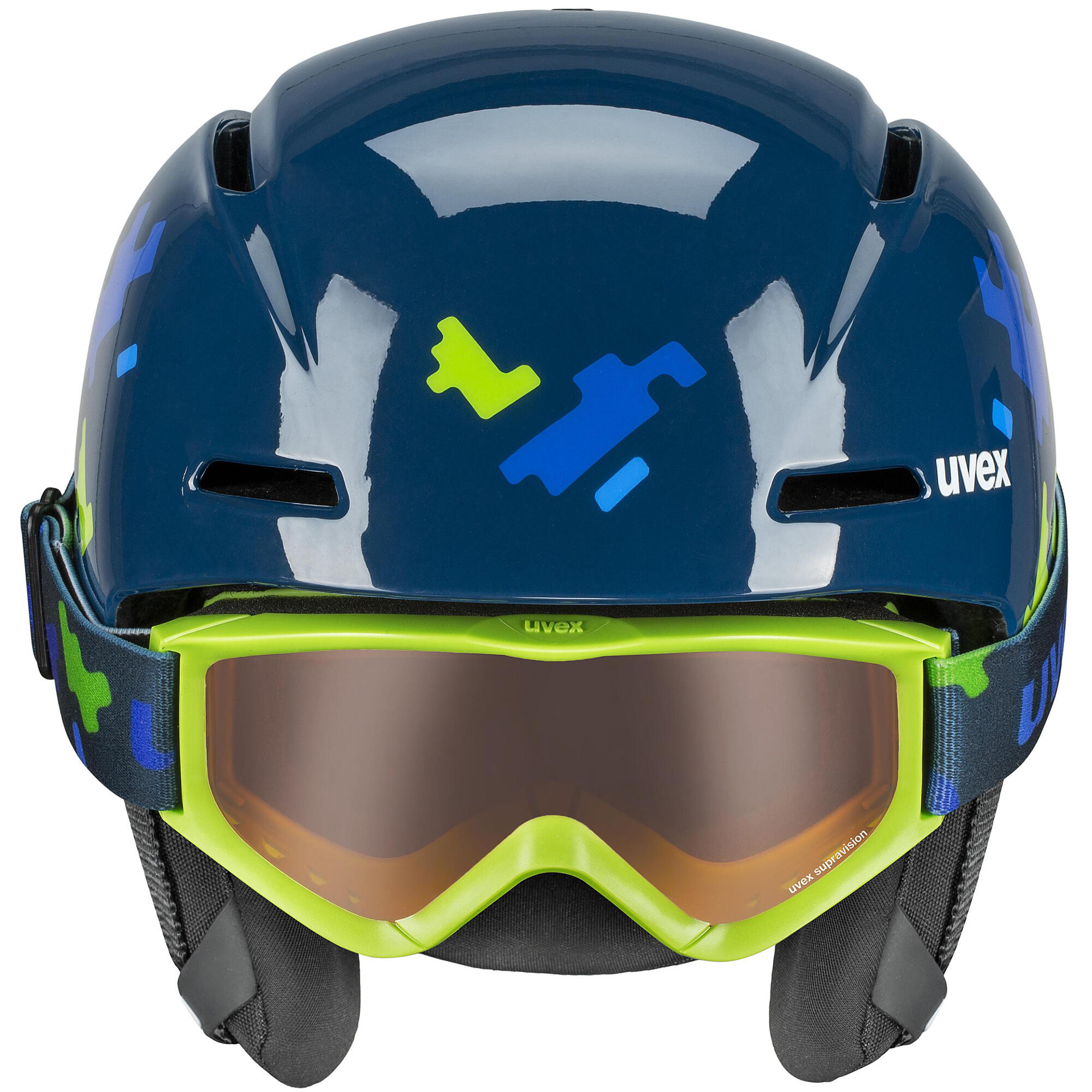 Capacete de Esqui Infantil uvex viti set 2/4