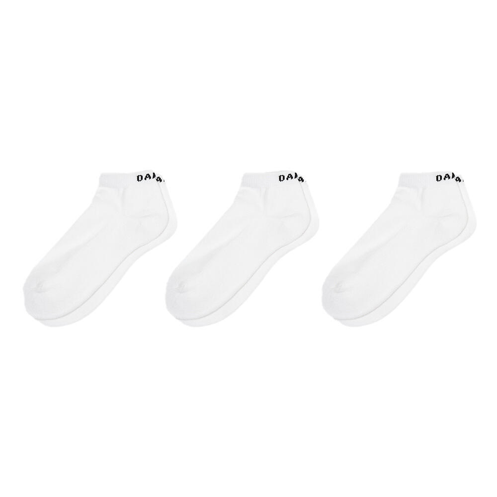 OAKLEY SHORT SOLID SOCKS (3 PCS) - WHITE 3/4