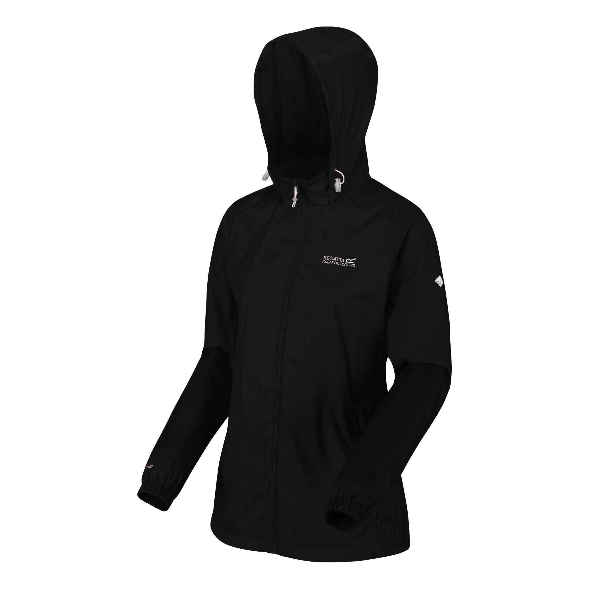 Womens/Ladies Corinne IV Waterproof Jacket (Black) 3/4