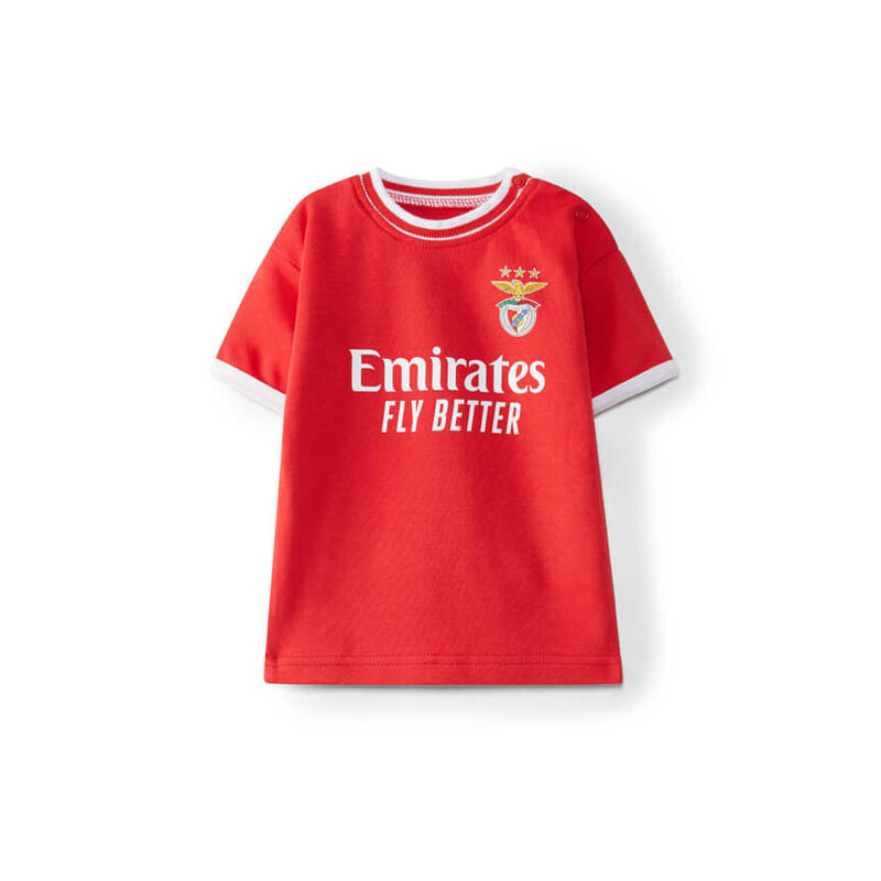 T-shirt Réplique Équipement Domicile Benfica 2023 2024