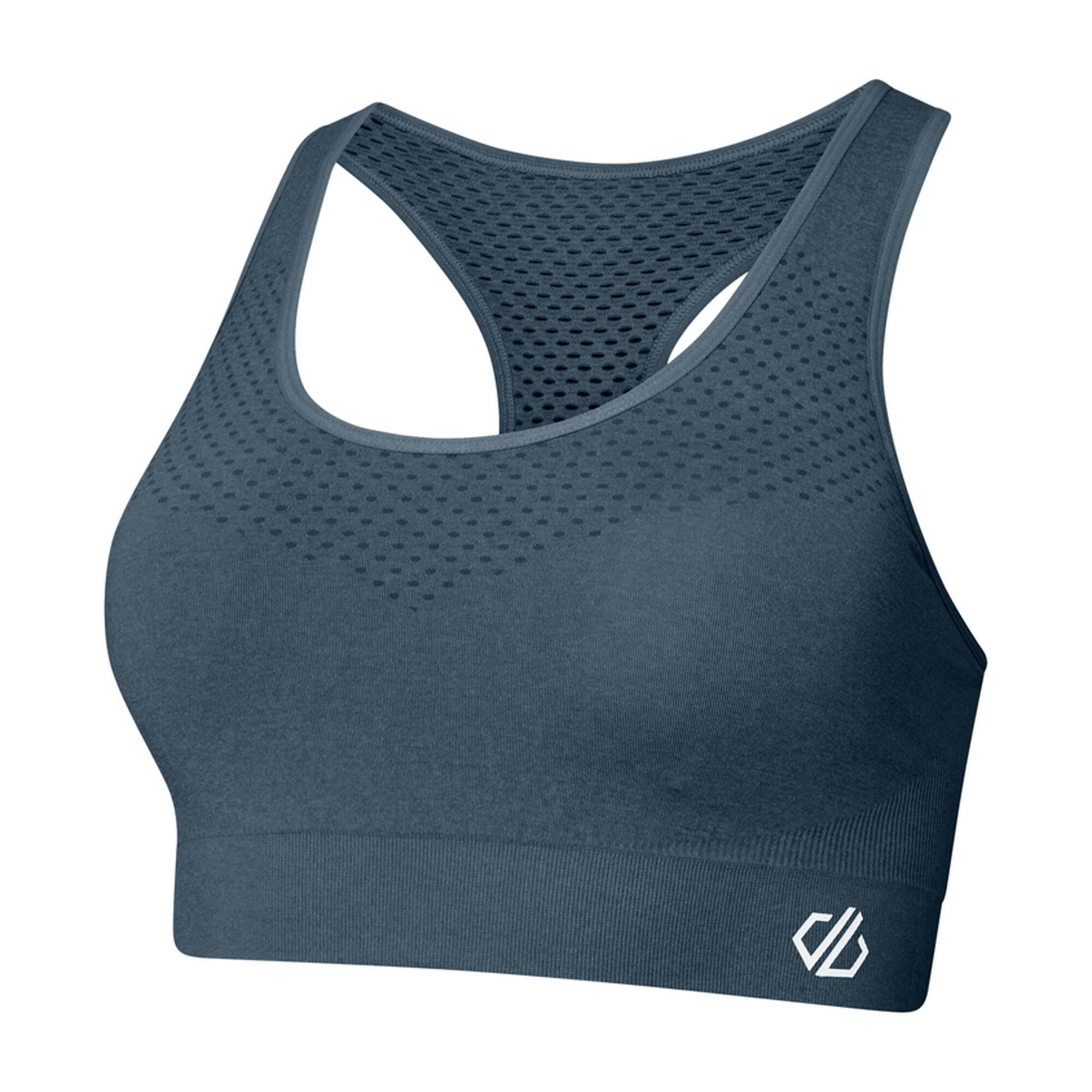 Womens/Ladies Dont Sweat It Sports Bra (Orion Grey) 3/4