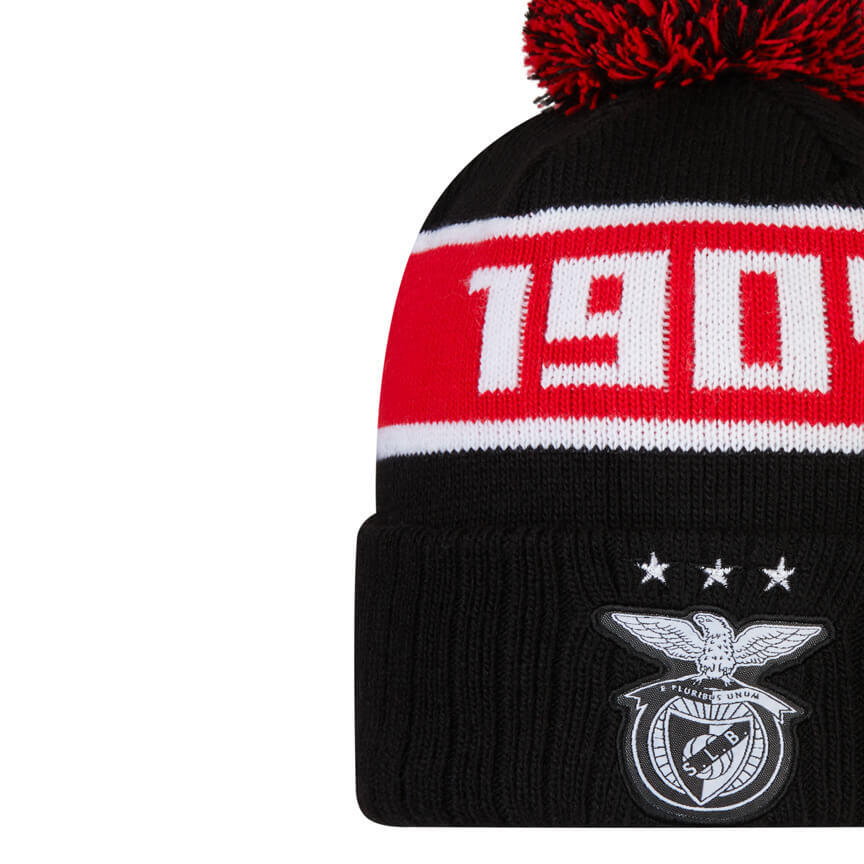 Gorro preto 1904 com pompom 3/3