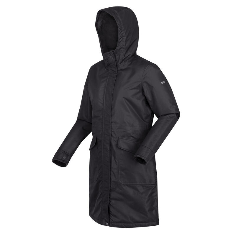 Dames Romine Waterdichte Parka (Zwart)