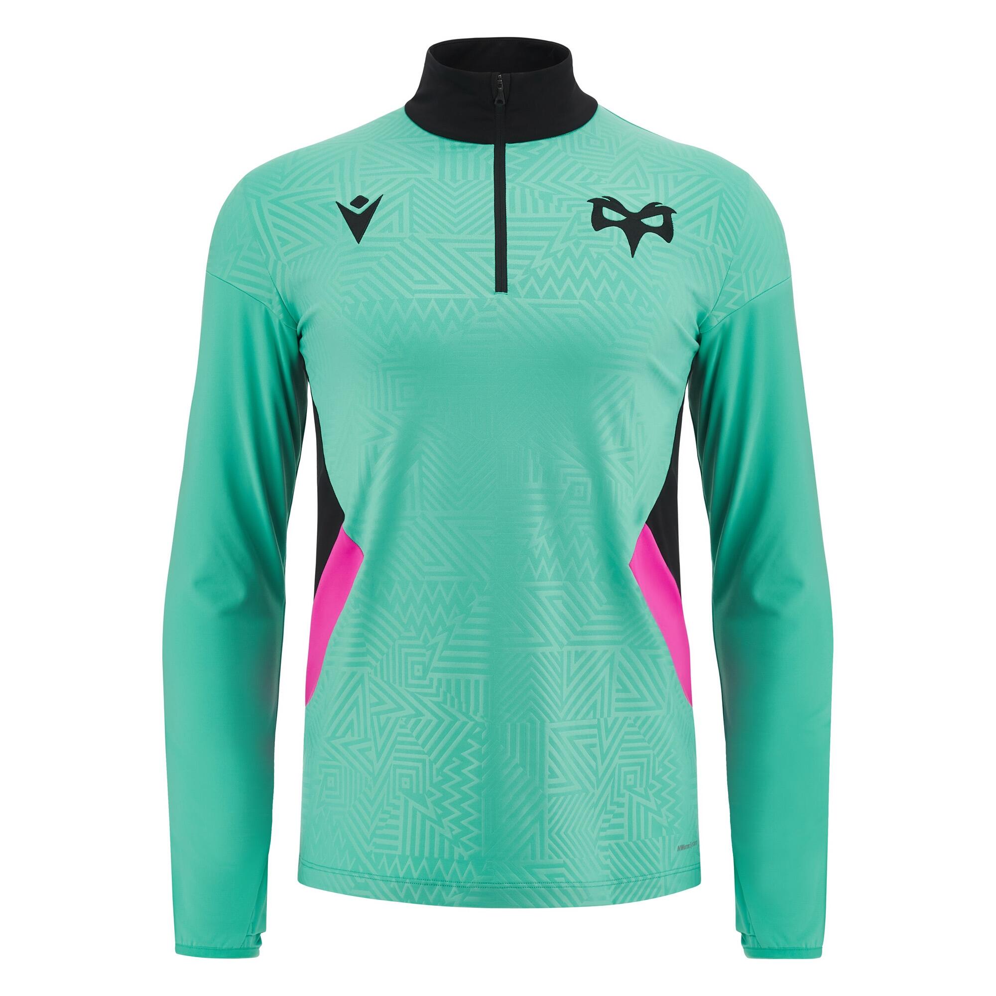 MACRON Macron Ospreys 23/24 Mens Training Poly Zip Top