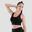 Sujetador Top Deportivo Fitness Mujer Hoko Mimi Negro