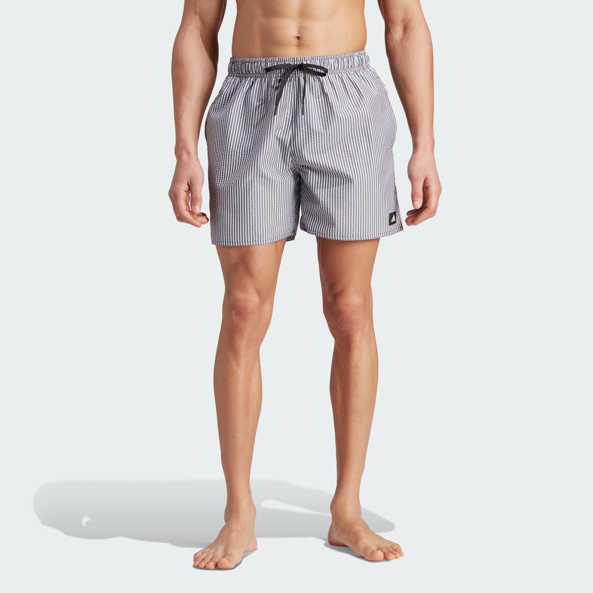 ADIDAS Stripey Classics Swim Shorts Short Length