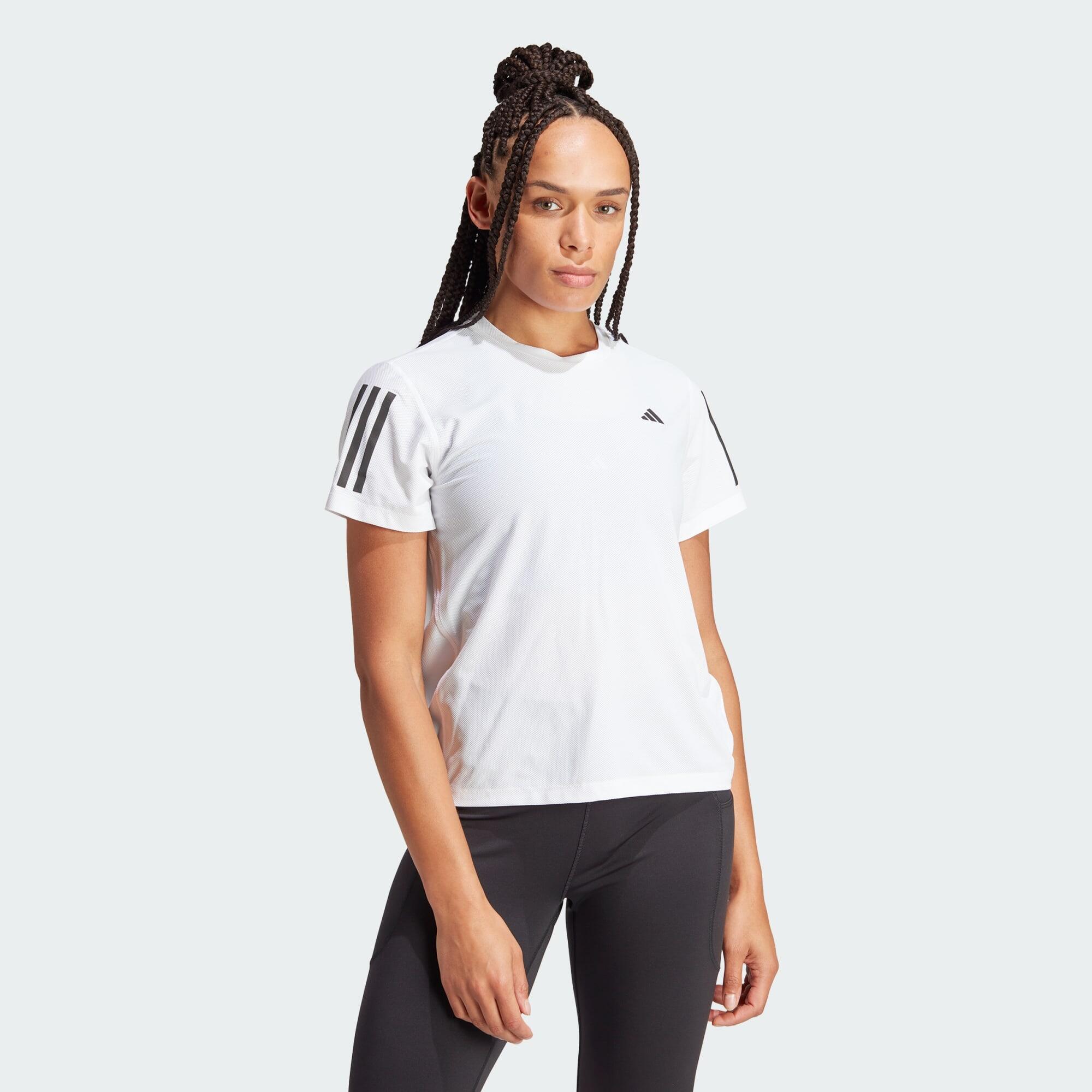 Adidas - T-shirt Own The Run - T-shirt Manches Courtes - Blanc - 36 Xs - Decathlon
