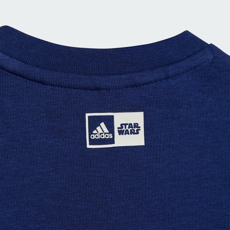 Conjunto sudadera cuello redondo y pantalón adidas x Star Wars Young Jedi