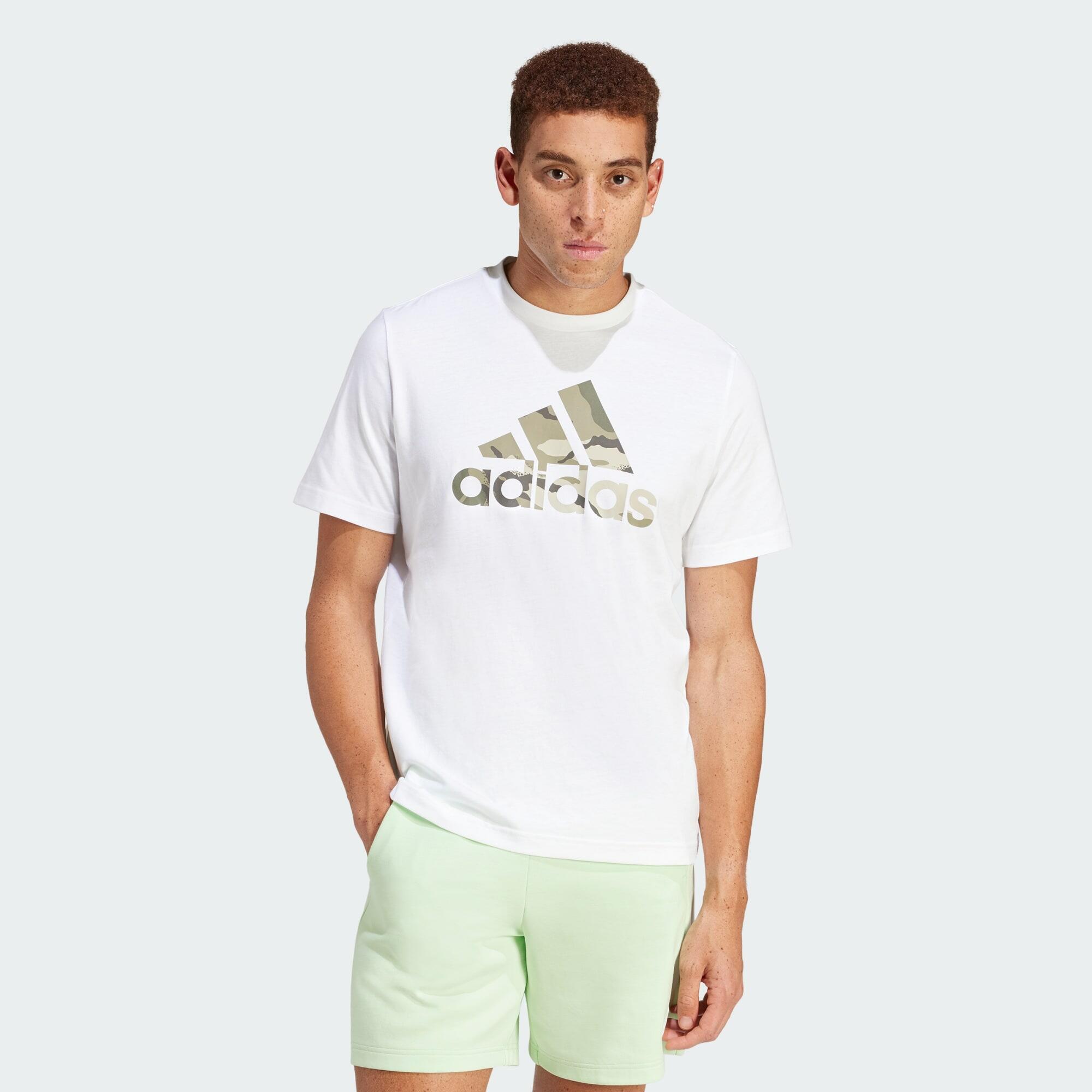 ADIDAS Camo Badge of Sport Graphic Tee