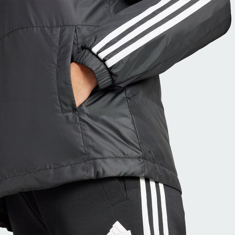 Kurtka Essentials 3-Stripes Insulated Hooded