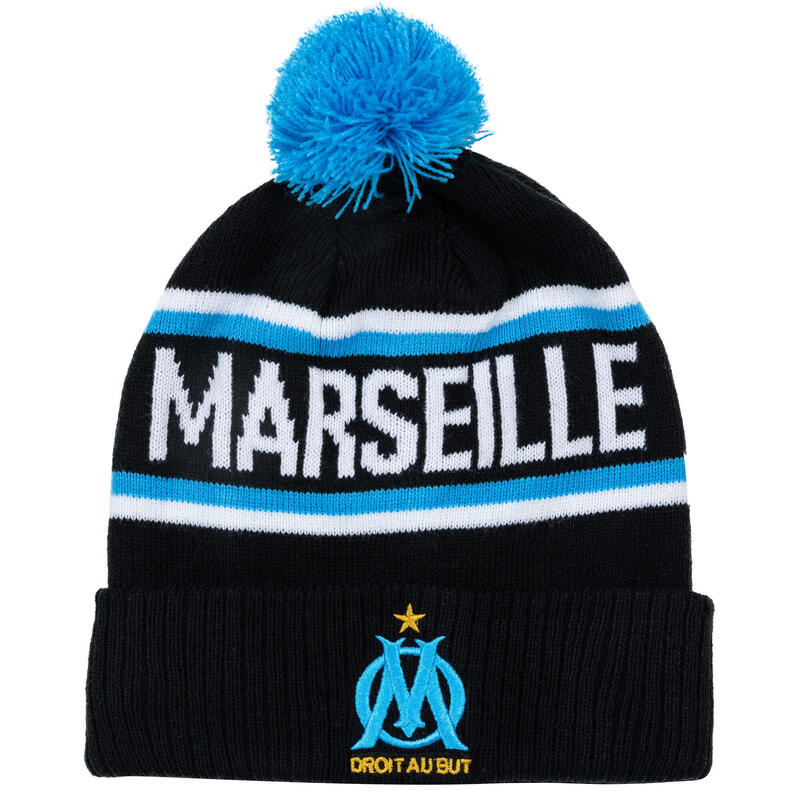 Bonnet pompon OM - Collection officielle Olympique de Marseille
