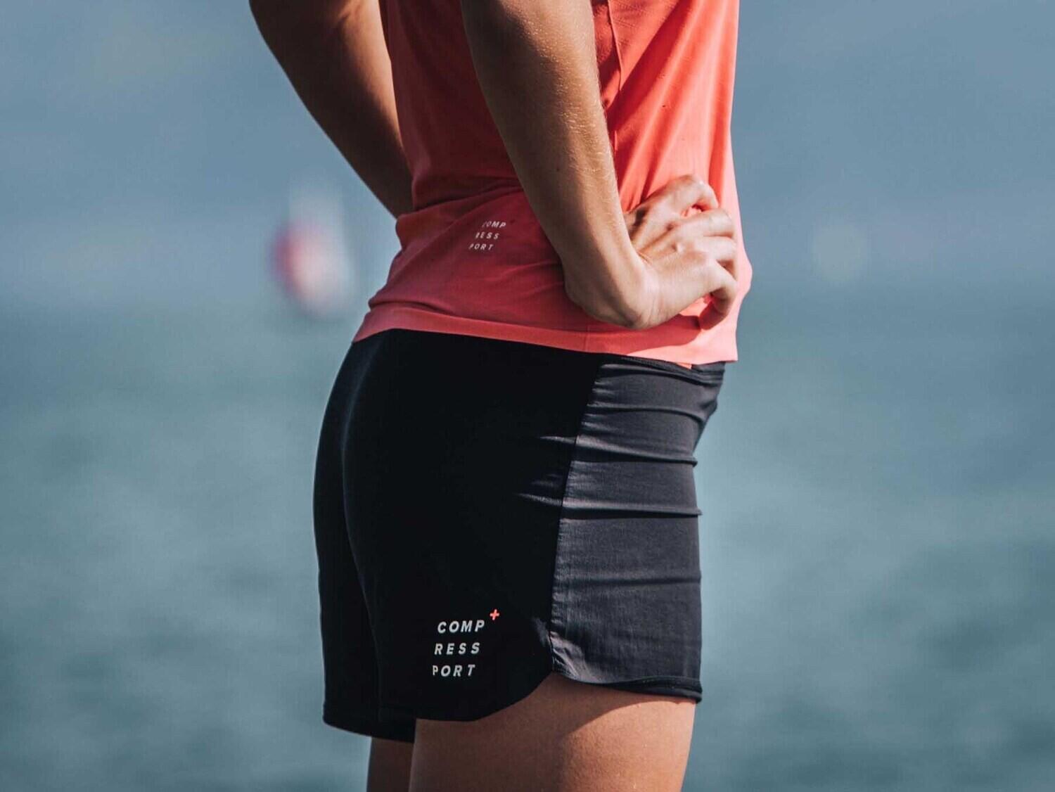Surshort Performance Compressport Femme S respirant polyester 4/7