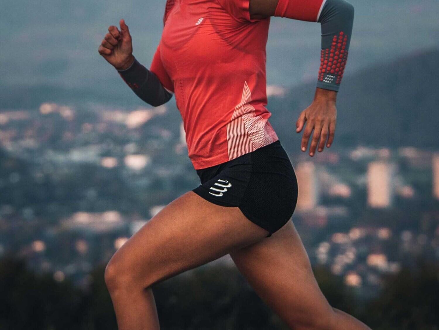 Surshort Performance Compressport Femme S respirant polyester 3/7