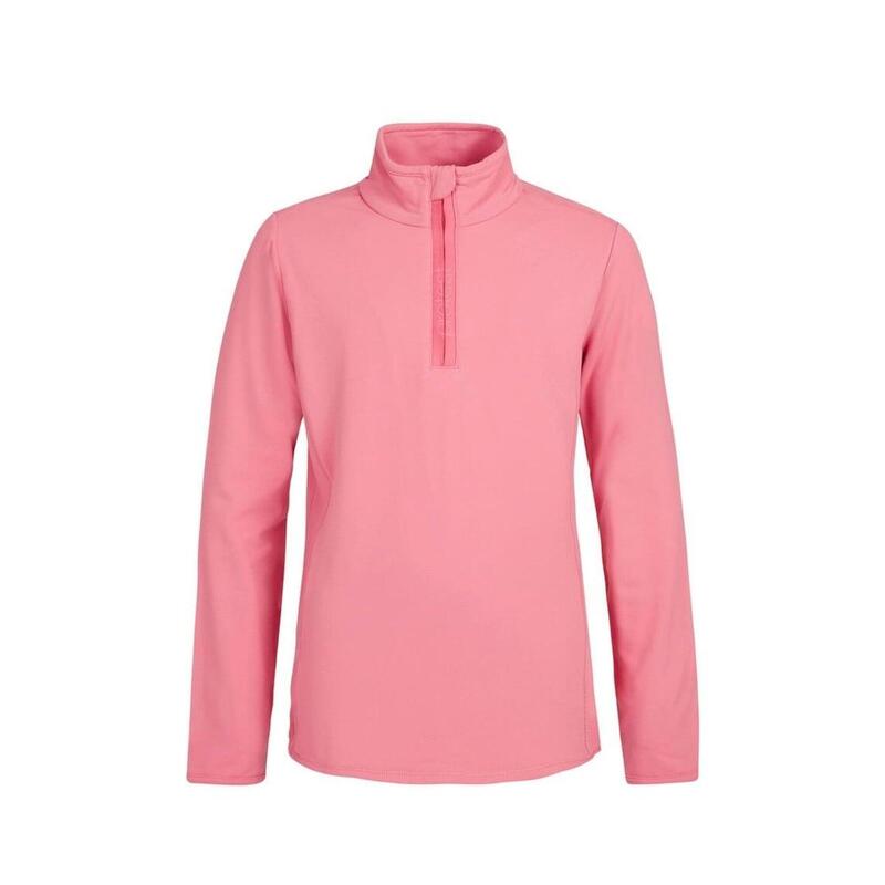 Girls Fabrizoy Jr 1/4 Zip Top - Trui - 617_confettipink - meisjes - Pisteskiën