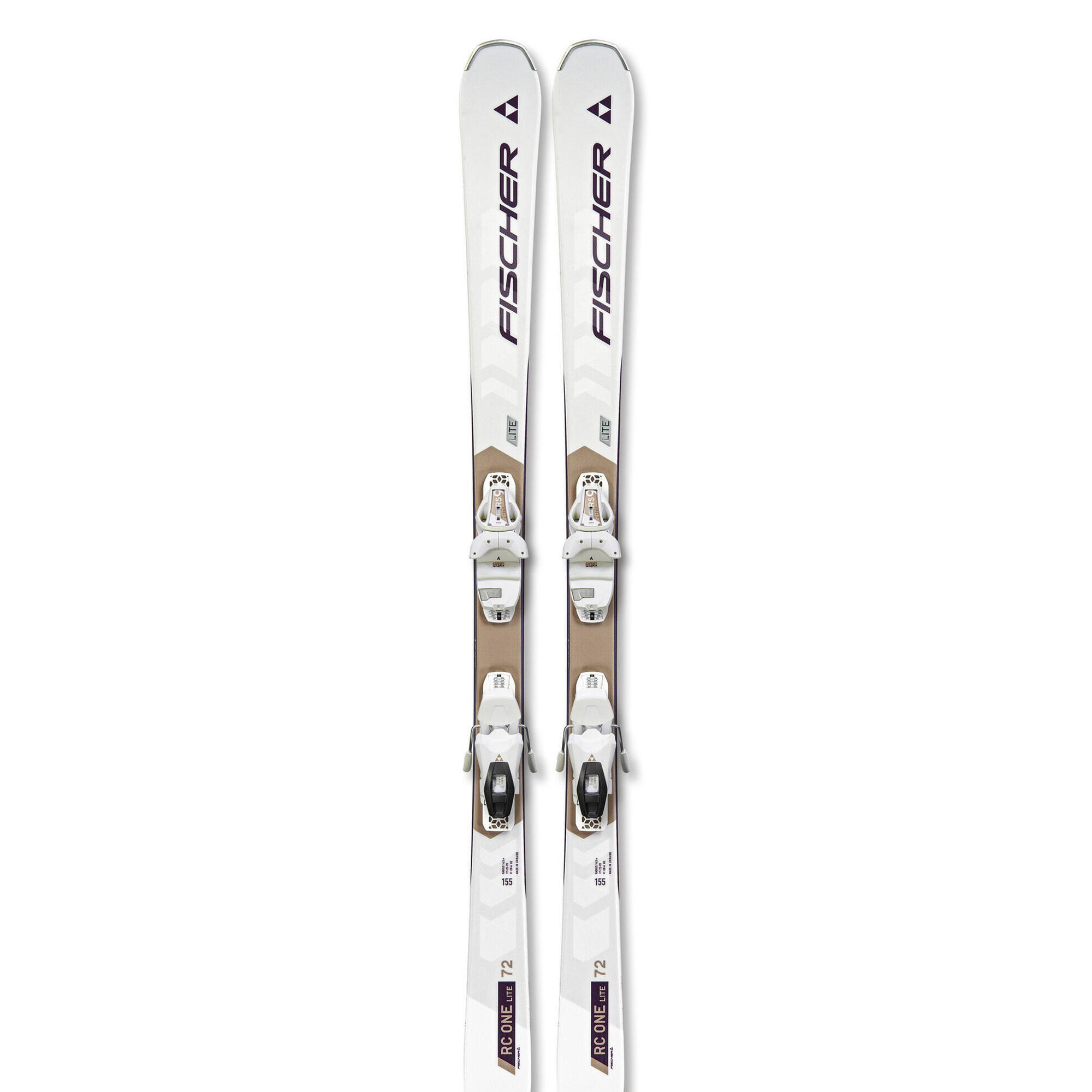 Fischer RC ONE LITE 73 SLR seizoen 23-24 ski's incl. binding - Unisex