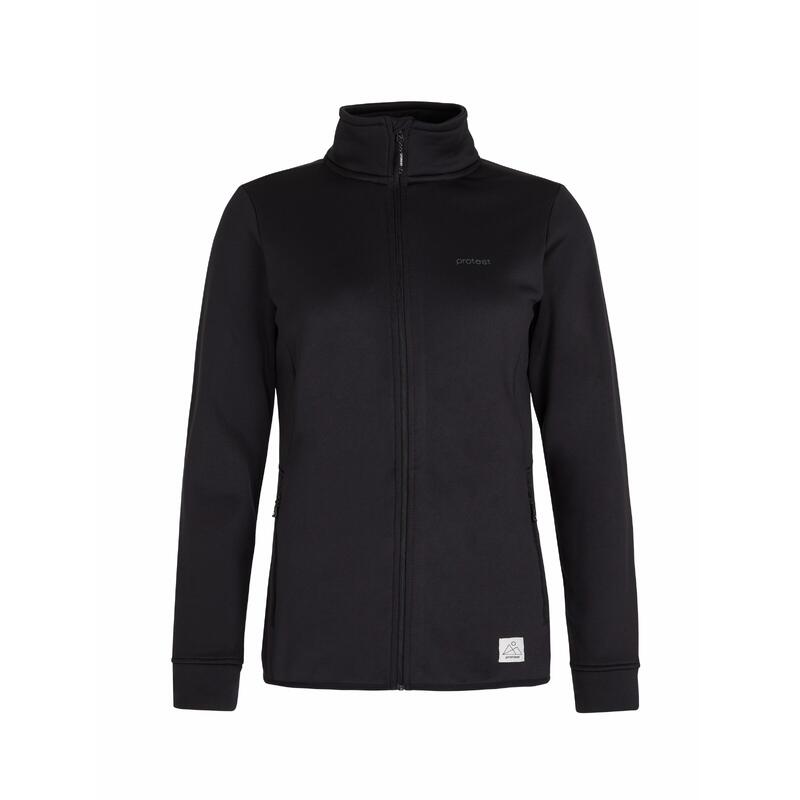 W Prtkumae Full Zip Top - Pull - 290 true black - women - Piste skiing