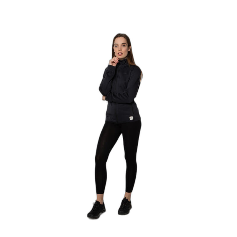 W Prtkumae Full Zip Top - Pull - 290 true black - women - Piste skiing