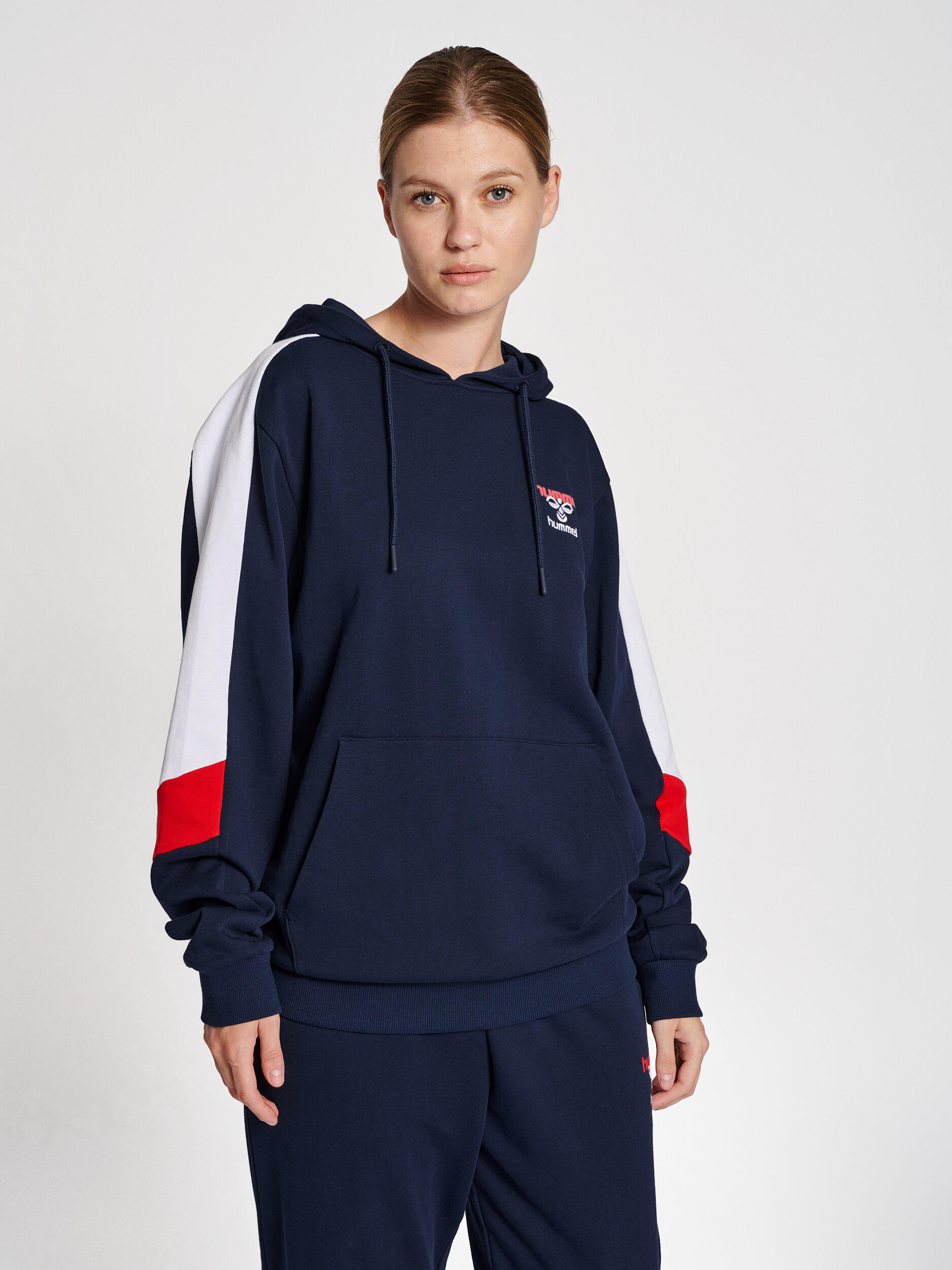 Trekkoordsluiting Hoodie Hmlic Unisex Volwassene HUMMEL 3/7