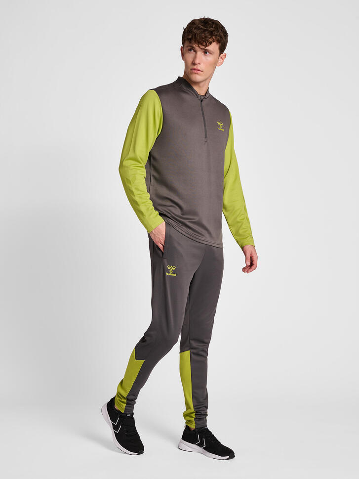 Półzapinana bluza dresowa Hummel On-Grid