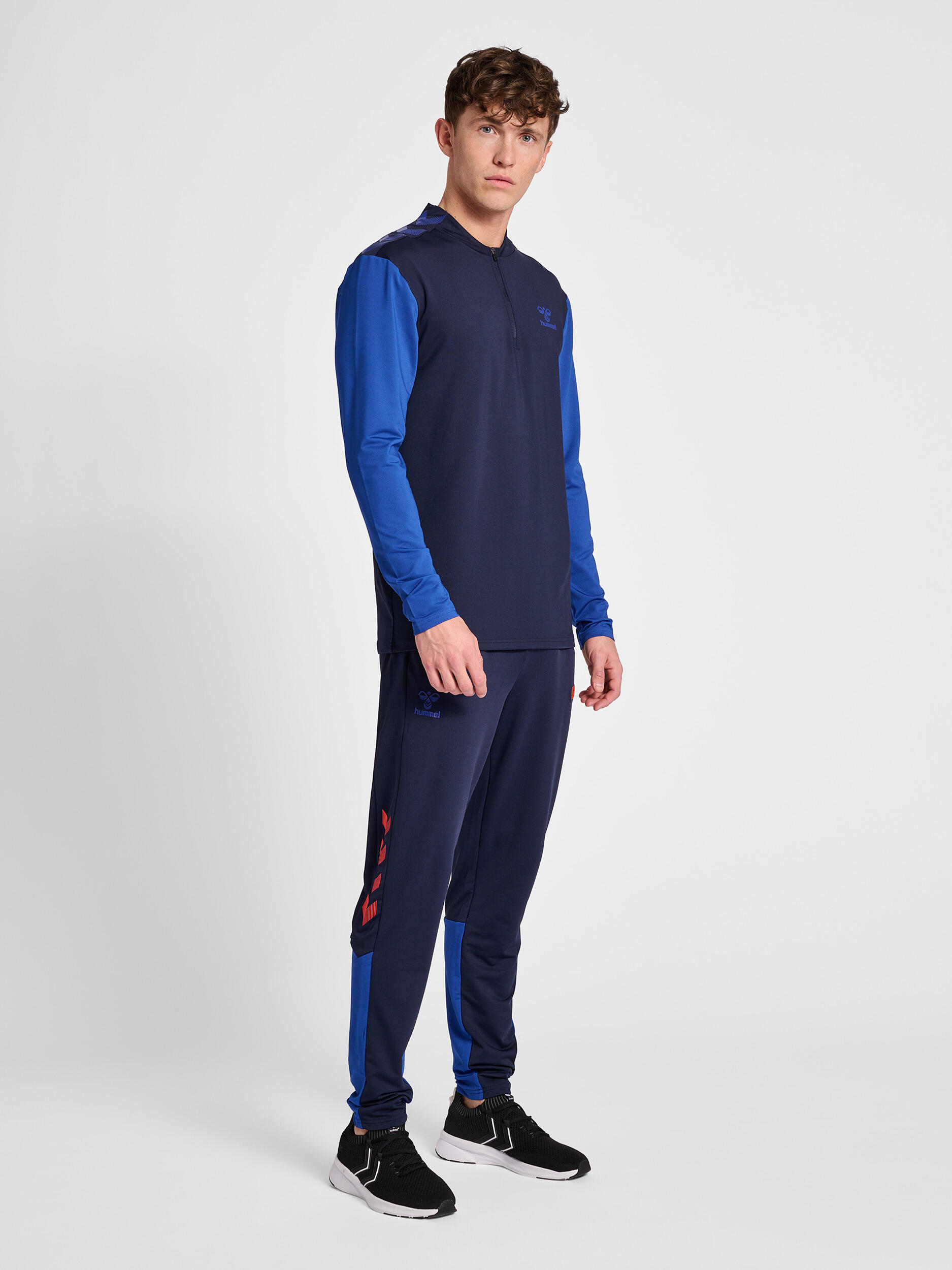 HUMMEL Giacca della tuta con 1/2 zip Hummel Pro Grid