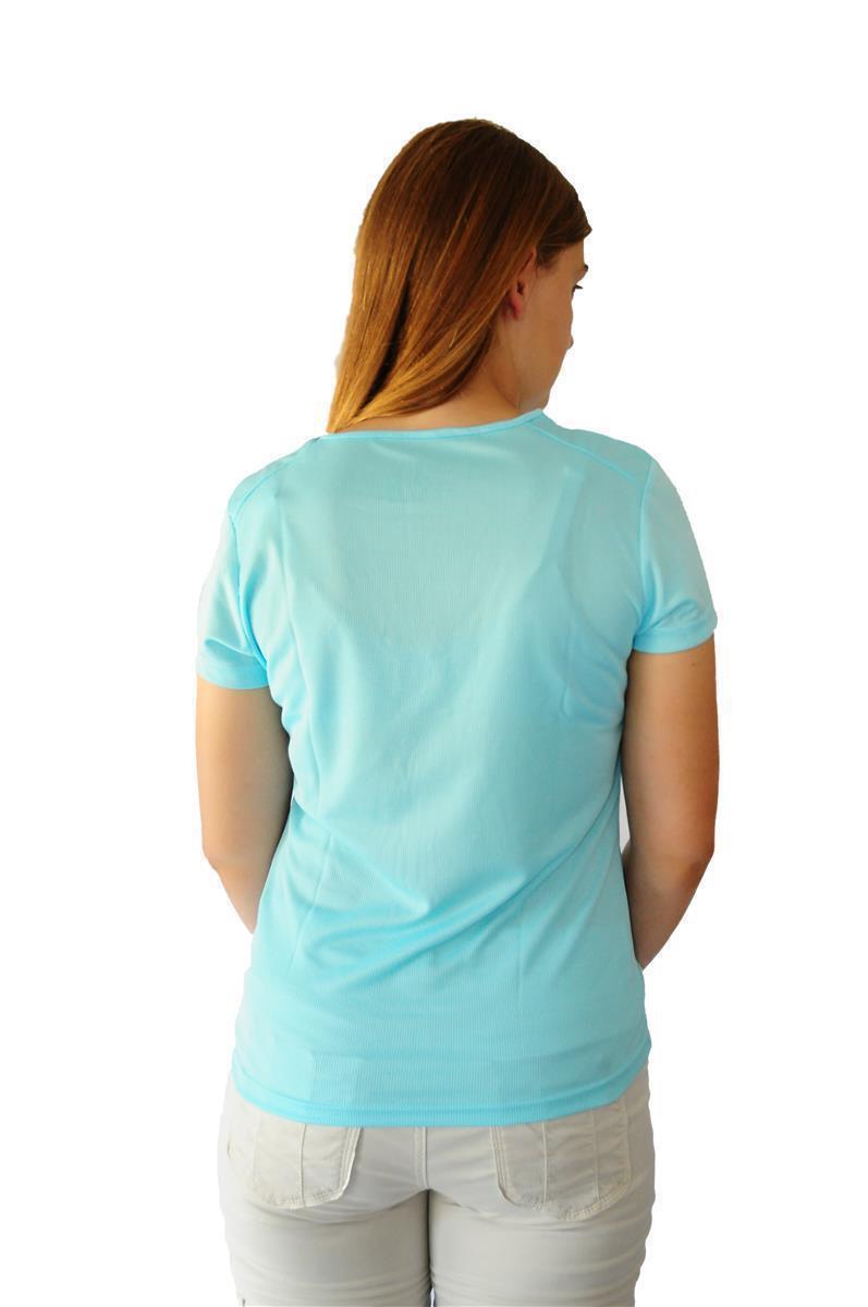 Maglia Sportiva a Maniche Corte Joluvi Runplex W Azzurro 4/4