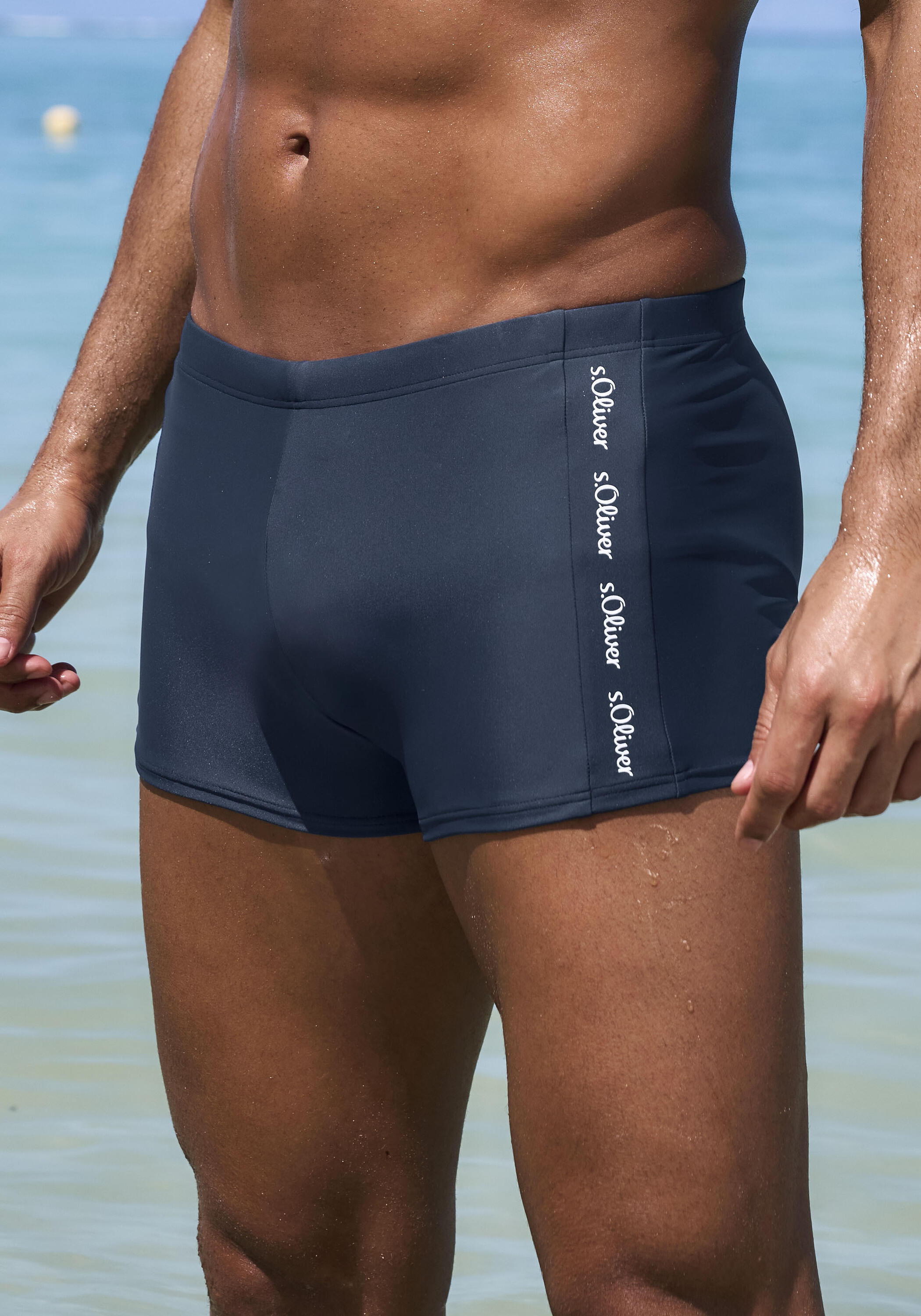 navyblau / aquamarin