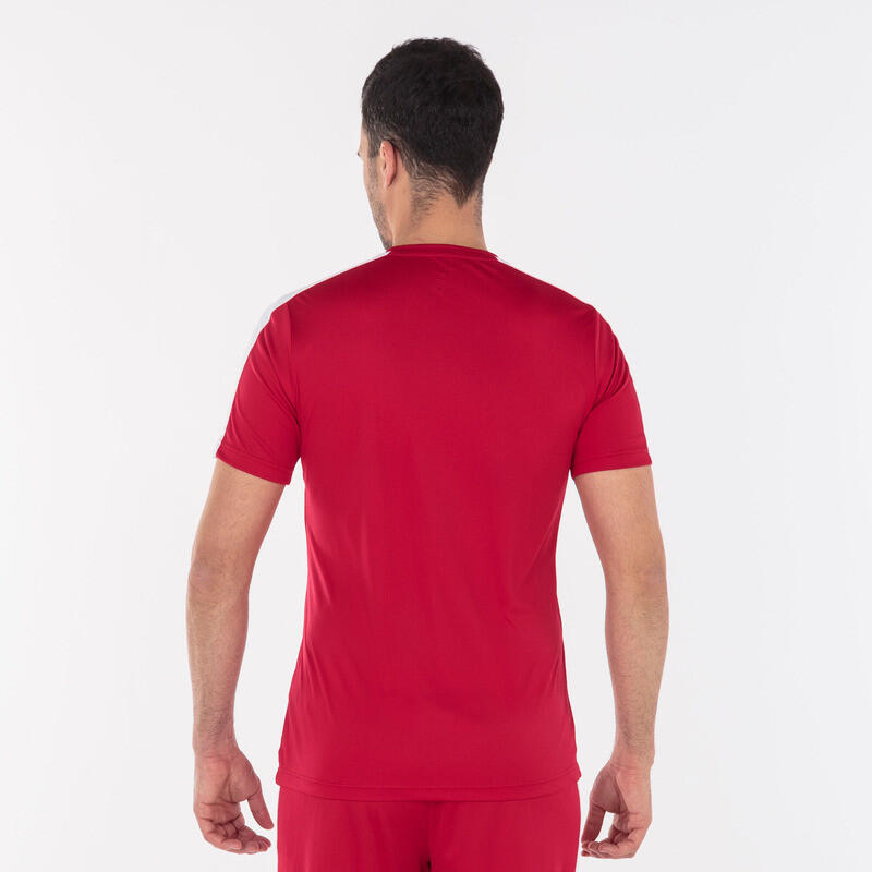 T-Shirt Manga Curta Futebol Homem Joma Academy III Vermelho 6/7