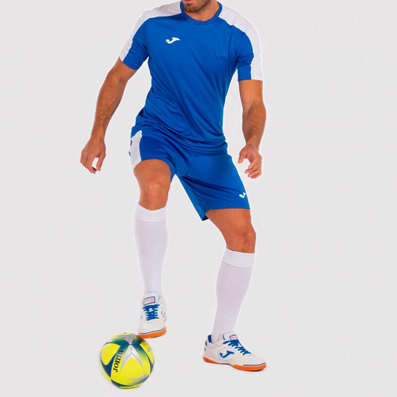 Maillot Manches Courtes Football Homme Joma Academy III Bleu Roi 6/7