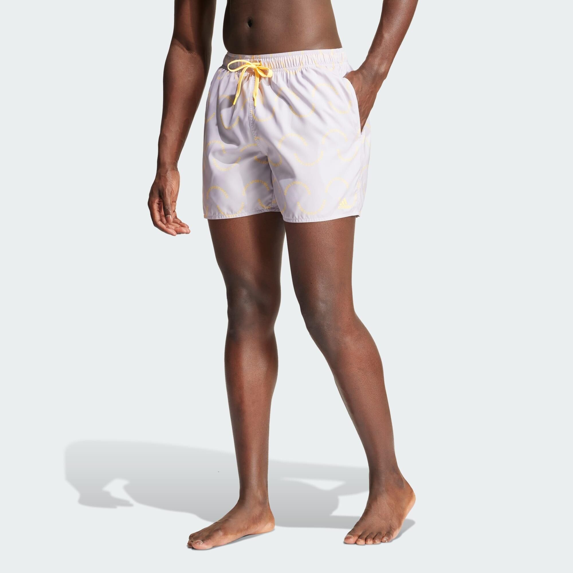 ADIDAS Wave Logo CLX Swim Shorts