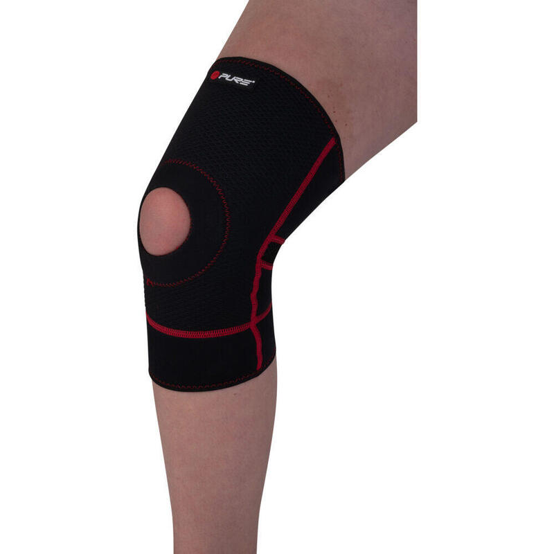 Neopreen kniebeschermer Pure2Improve Open Patella