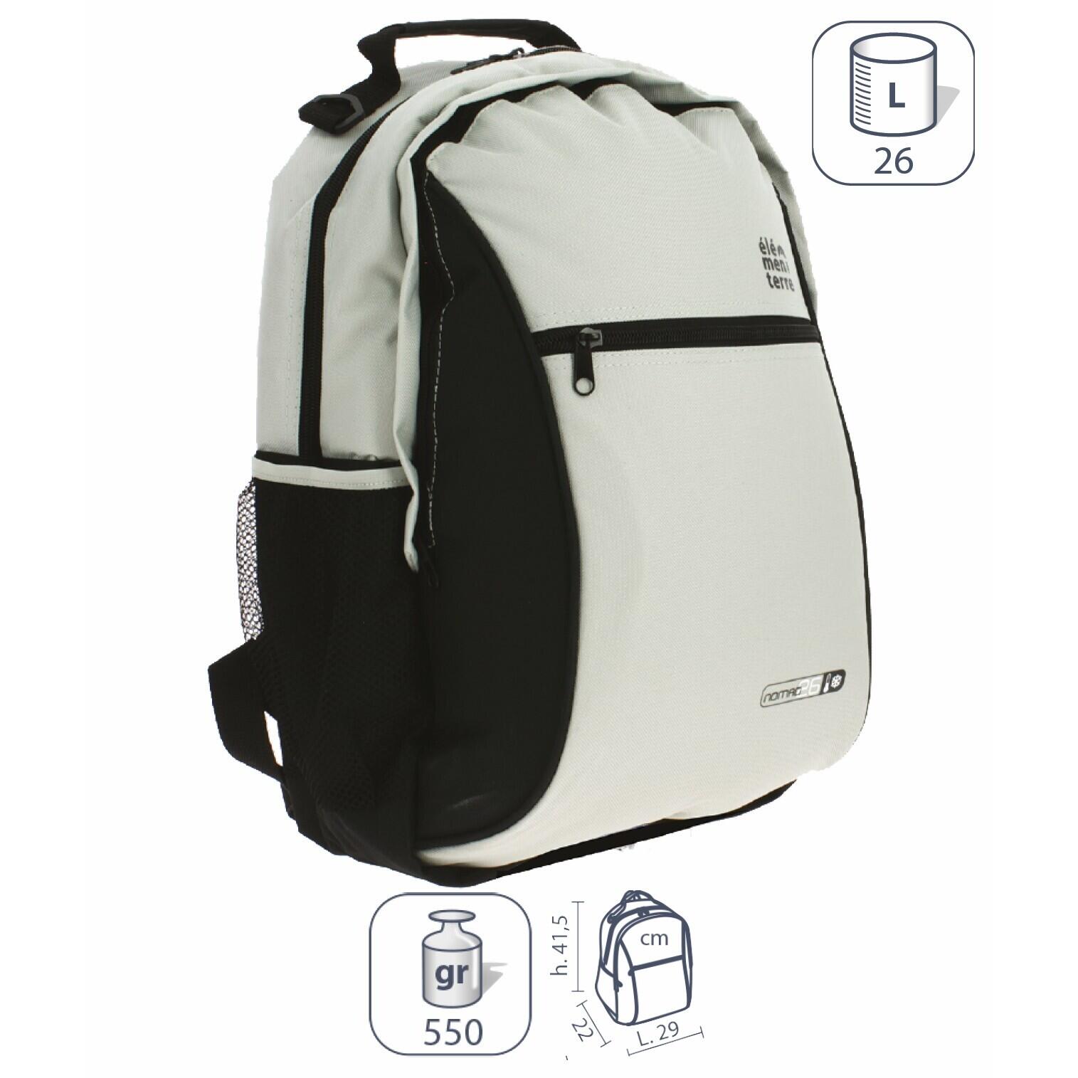 Elementerre - Sac À Dos Isotherme Élémenterre Nomad 26 L - Sac À Dos - Gris - 26 L - Decathlon