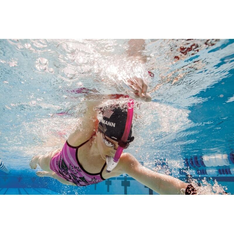 Finis Original Swimmer's Snorkel | Pink 2/5