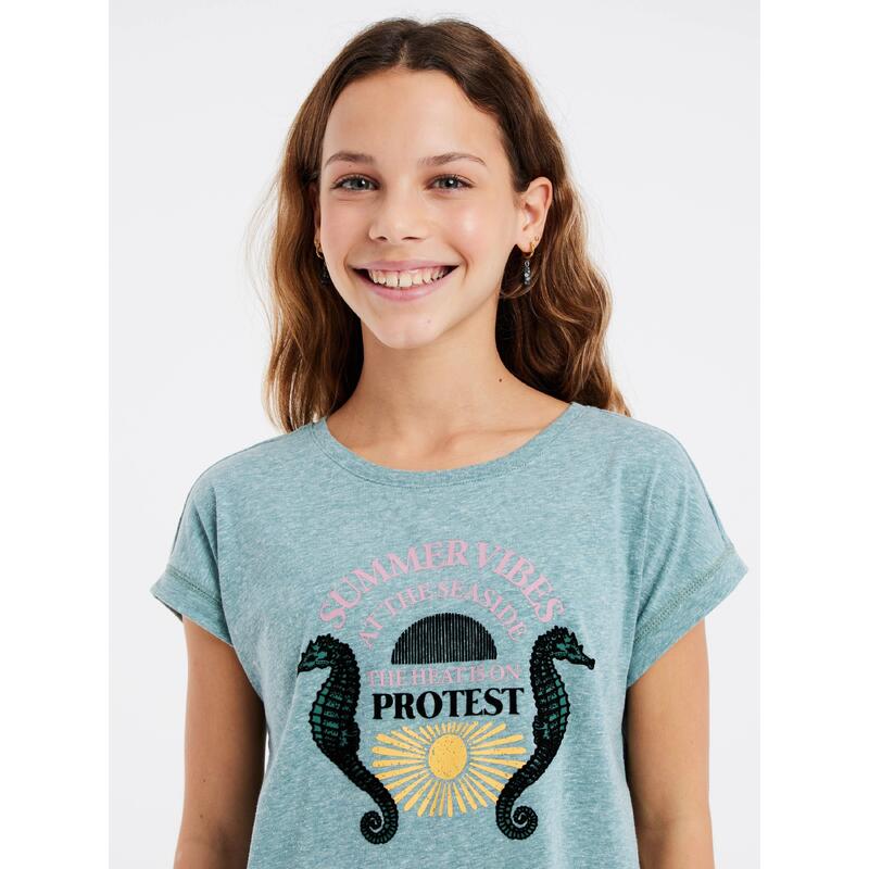 Meisjes-T-shirt Protest Prtginger